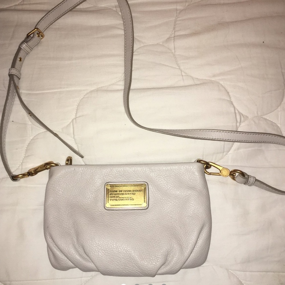 Marc Jacobs cream colored bag new without tags